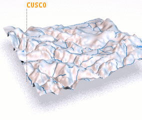 3d view of Cusco