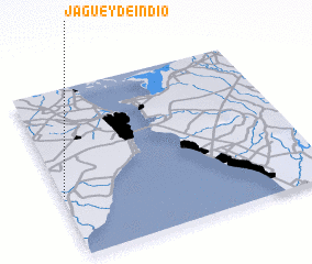 3d view of Jaguey de Indio