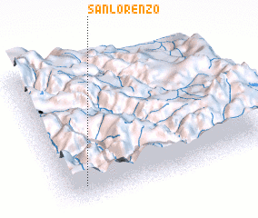 3d view of San Lorenzo