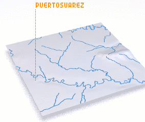 3d view of Puerto Suárez