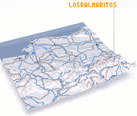 3d view of Los Palmaritos