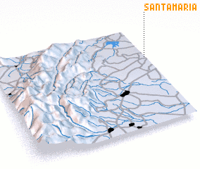 3d view of Santa María