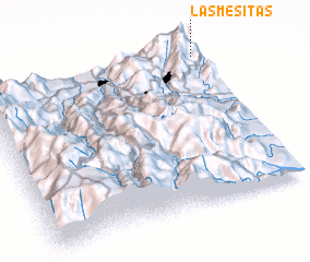 3d view of Las Mesitas