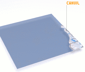 3d view of Cáhuil