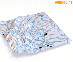 3d view of Quiriquire