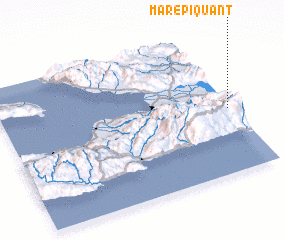 3d view of Mare Piquant