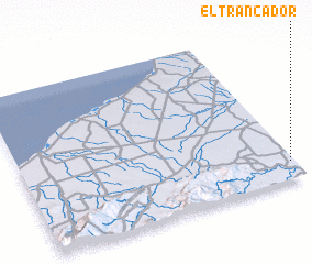 3d view of El Trancador