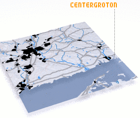 3d view of Center Groton