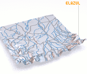 3d view of El Azul