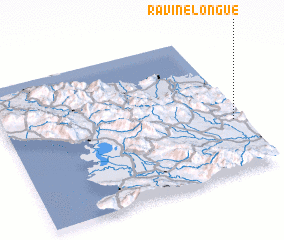 3d view of Ravine Longue