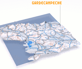 3d view of Garde Campêche