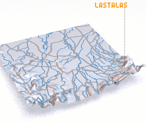 3d view of Las Talas