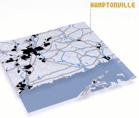 3d view of Hamptonville