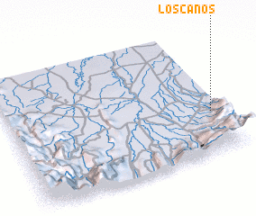 3d view of Los Caños