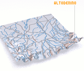 3d view of Alto de Niño