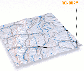 3d view of Newbury