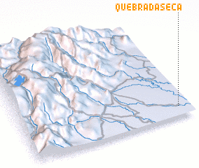 3d view of Quebradaseca