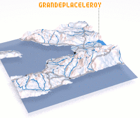 3d view of Grande Place Leroy