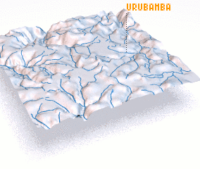 3d view of Urubamba