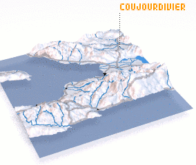 3d view of Coujour Divier