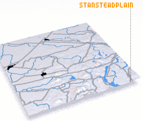 3d view of Stanstead Plain