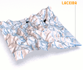 3d view of La Ceiba