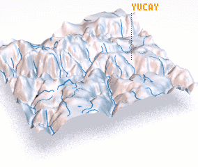 3d view of Yucay