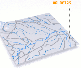 3d view of Lagunetas