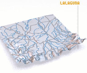 3d view of La Laguna