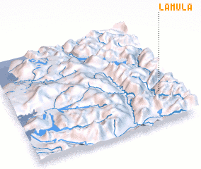 3d view of La Mula