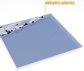 3d view of Abrams Landing