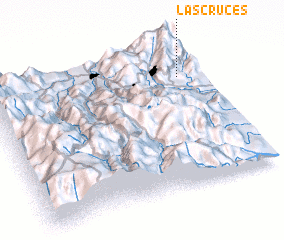 3d view of Las Cruces