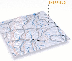 3d view of Sheffield