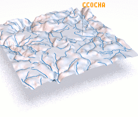 3d view of Ccocha