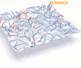 3d view of Acopunco