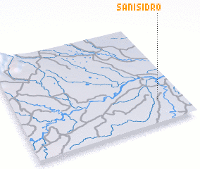 3d view of San Isidro