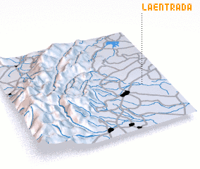 3d view of La Entrada