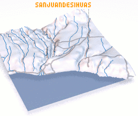 3d view of San Juan de Sihuas