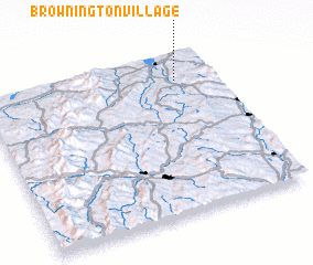 3d view of Brownington Village