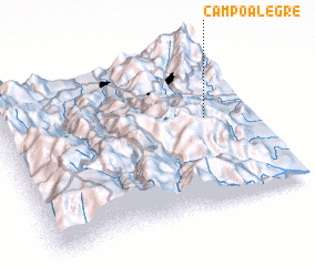 3d view of Campo Alegre