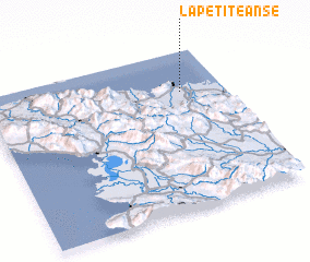 3d view of La Petite Anse