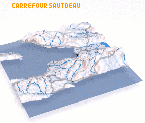 3d view of Carrefour Saut dʼEau