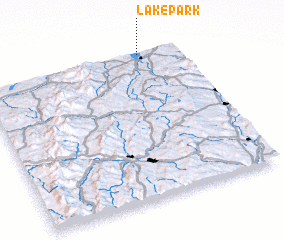 3d view of Lake Park