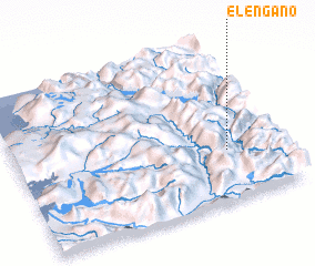 3d view of El Engaño