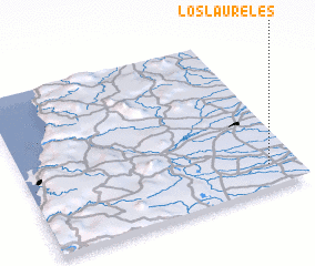 3d view of Los Laureles