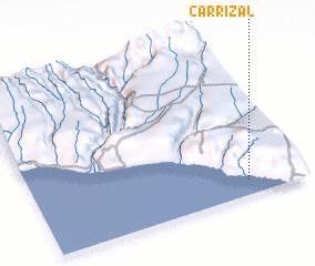 3d view of Carrizal