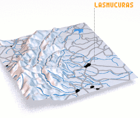 3d view of Las Múcuras