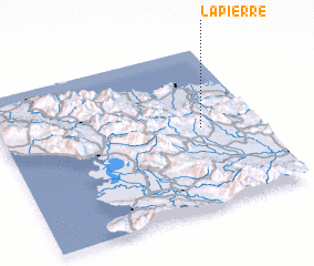 3d view of La Pierre