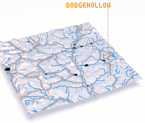 3d view of Dodge Hollow