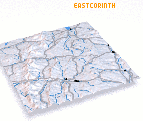 3d view of East Corinth